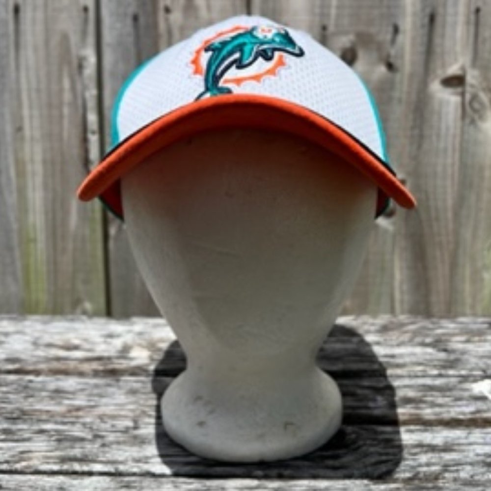 Miami Dolphins NFL Reebok Velcro Adjustable Cap